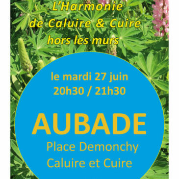 Aubade le 27 juin 2023