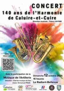 Concert exceptionnel le 12 octobre au Radiant pour les 140 ans de l’H2C!!